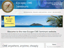 Tablet Screenshot of escapecme.com